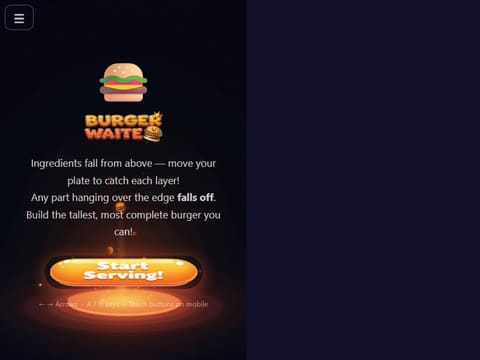 Burger Waiter
