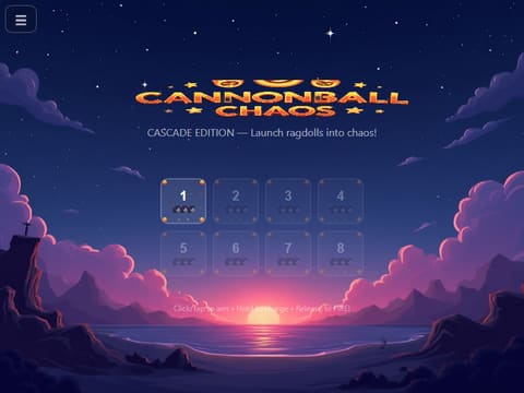 Cannonball Chaos Cascade